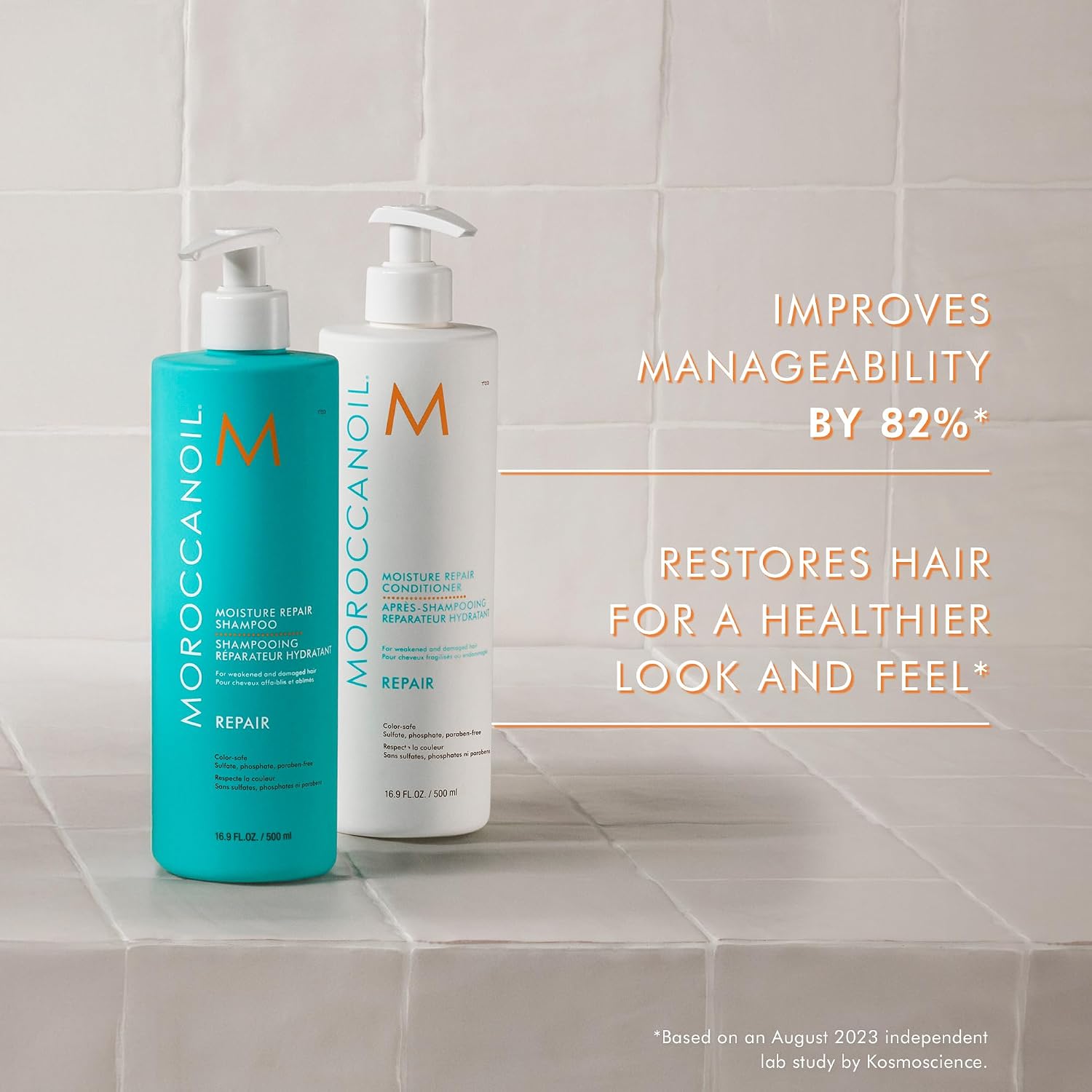 Moroccanoil Shampoo & Conditioner Half-Liter Set