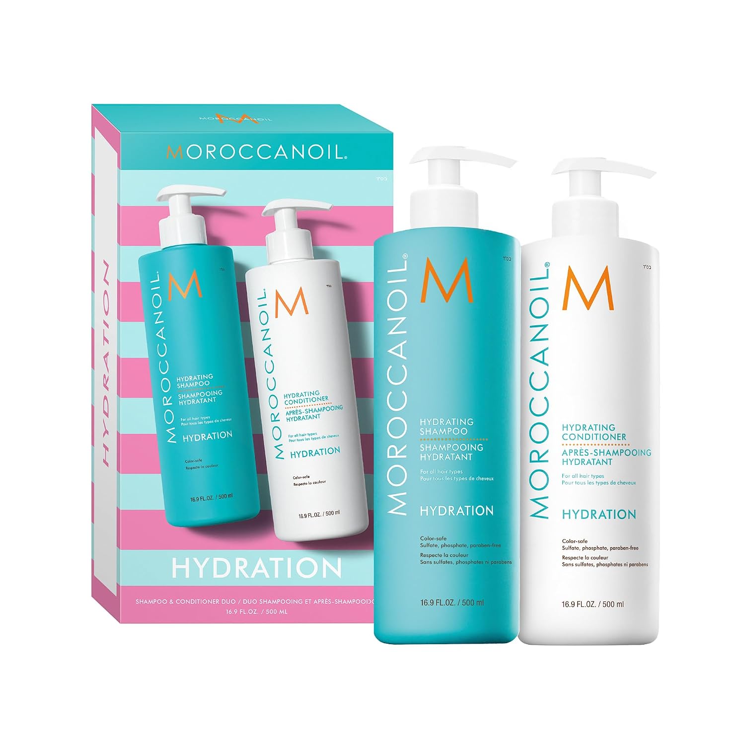 Moroccanoil Shampoo & Conditioner Half-Liter Set