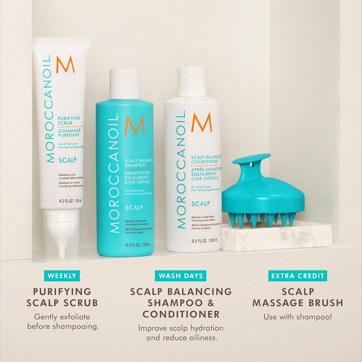 Moroccanoil Scalp Balancing Shampoo & Conditioner Bundle