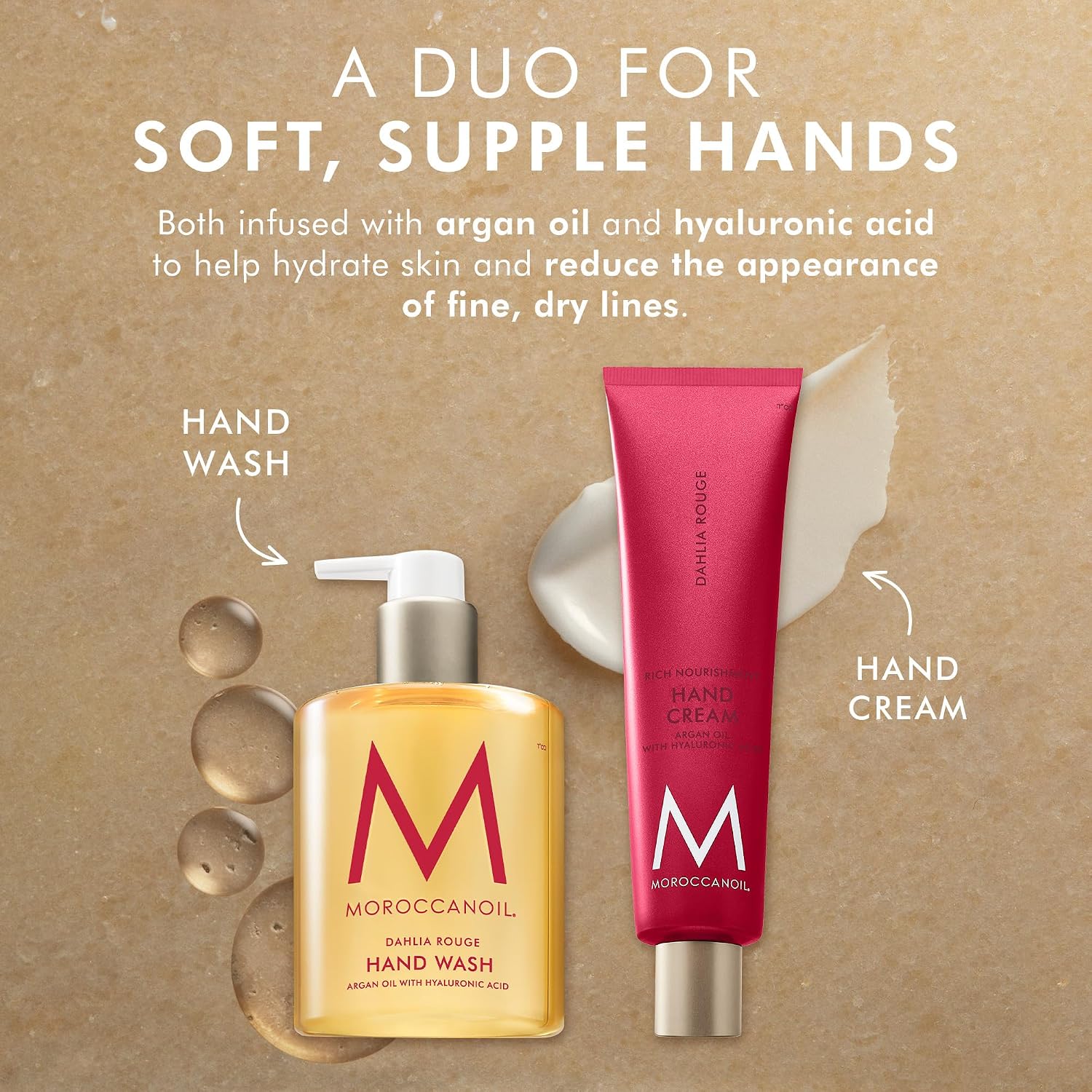Moroccanoil Hand Cream Dahlia Rouge