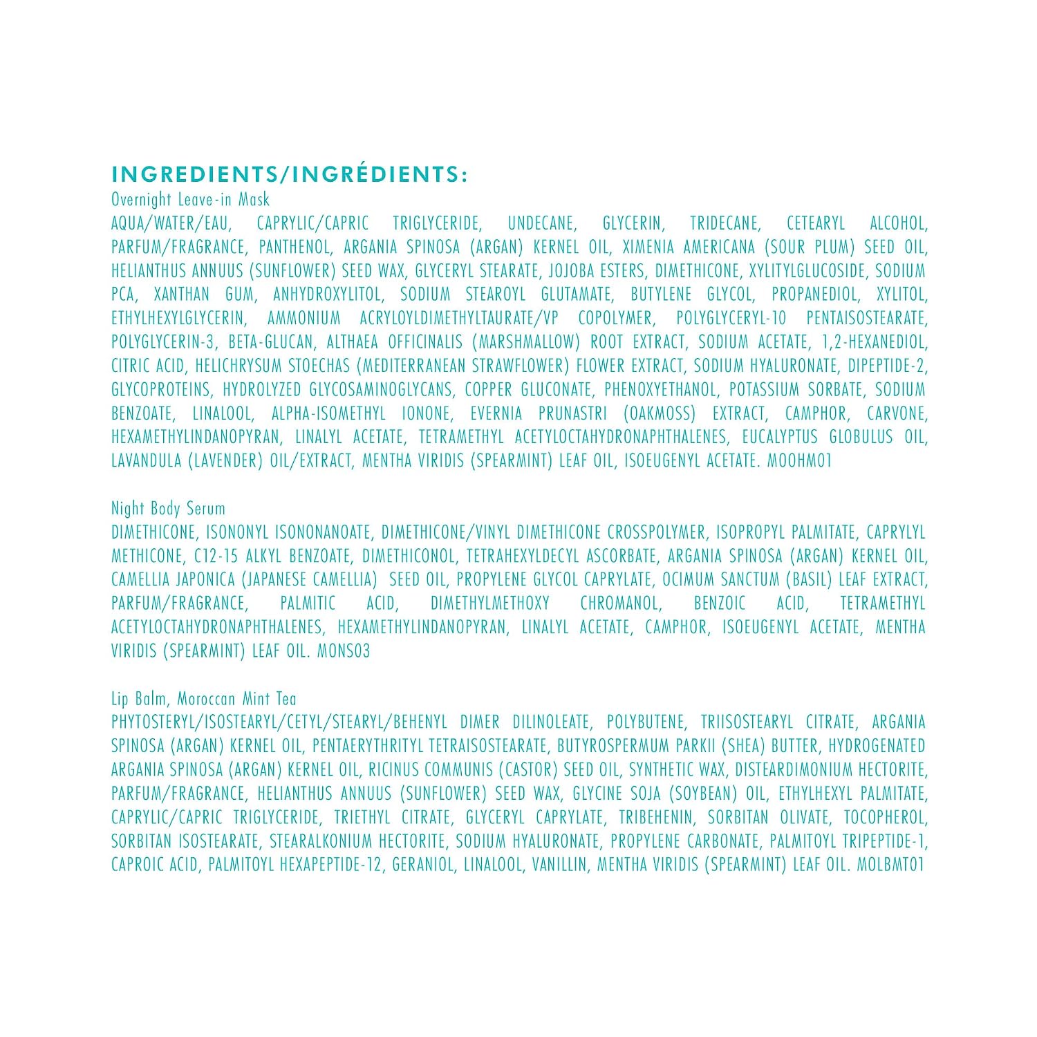 Moroccanoil Overnight Leave-in Hair Mask