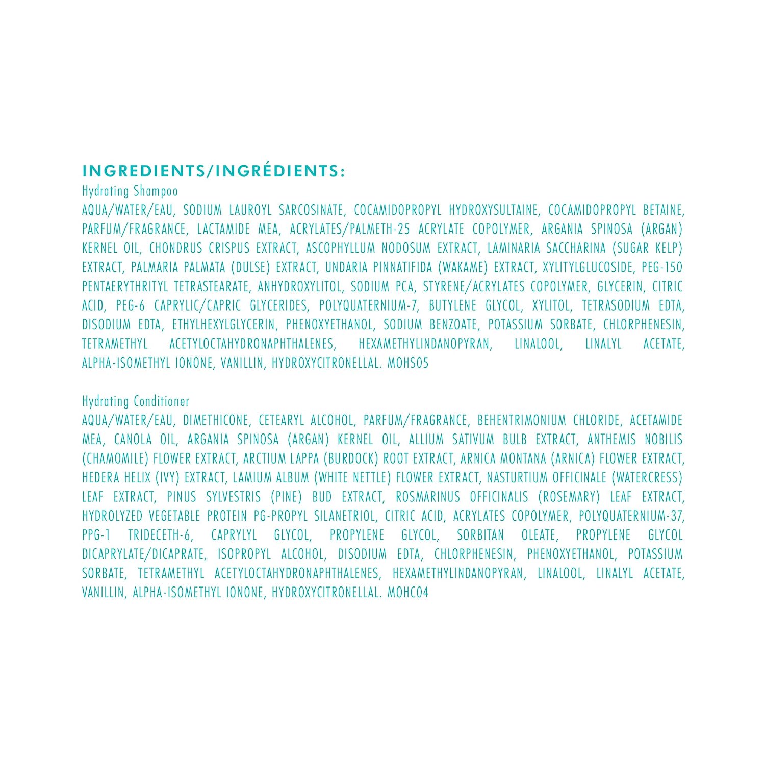 Moroccanoil Hydrating Shampoo