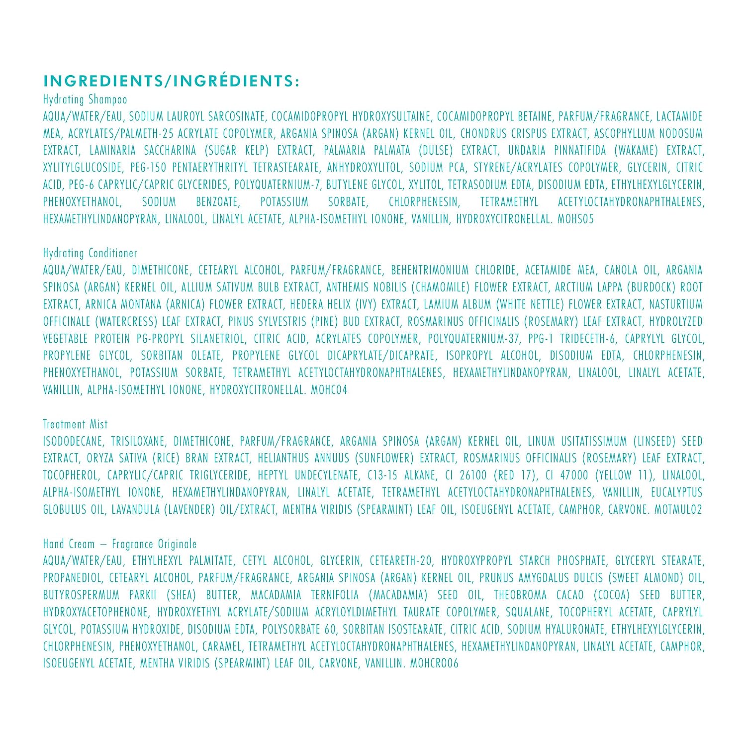 Moroccanoil Mini Travel Kit