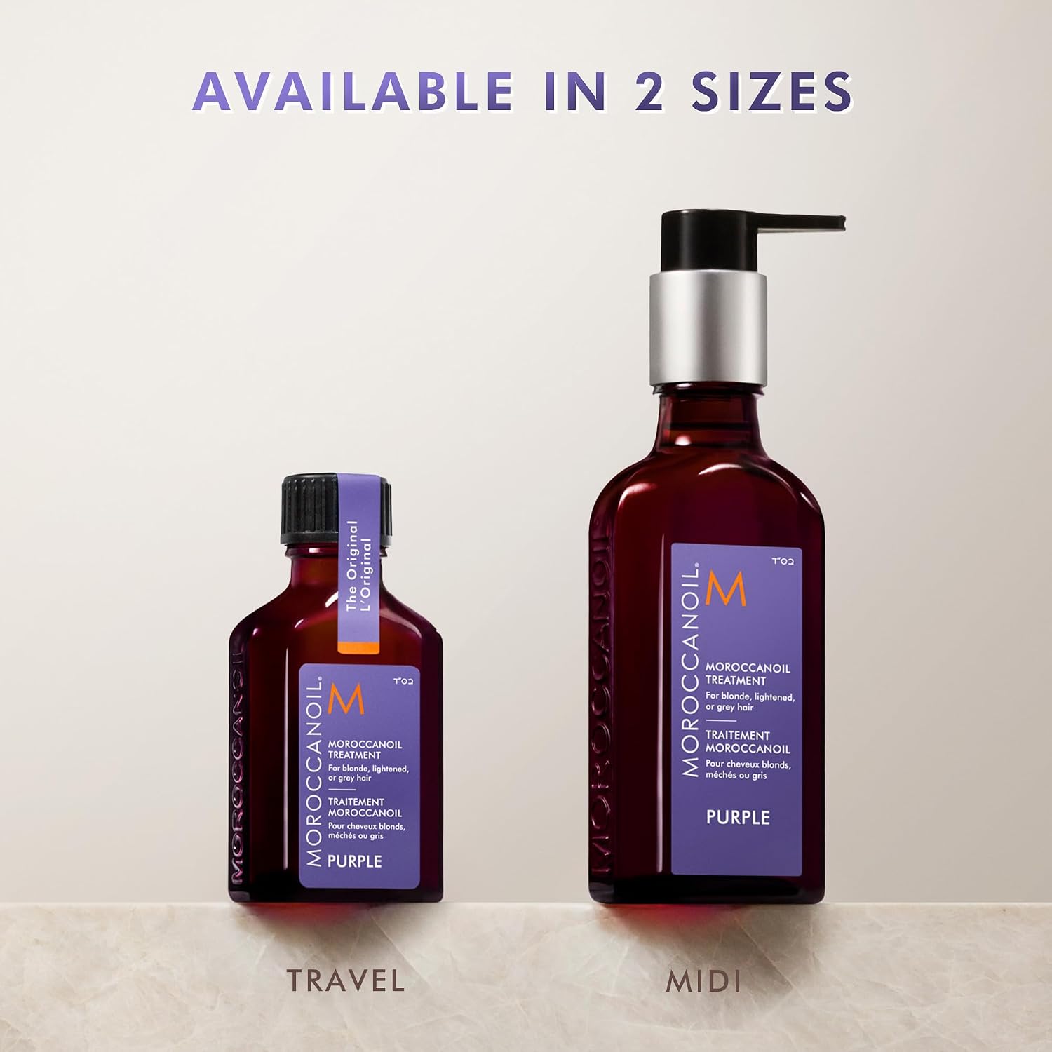 Moroccanoil Treatment Purple Hair Oil for Blonde Hair