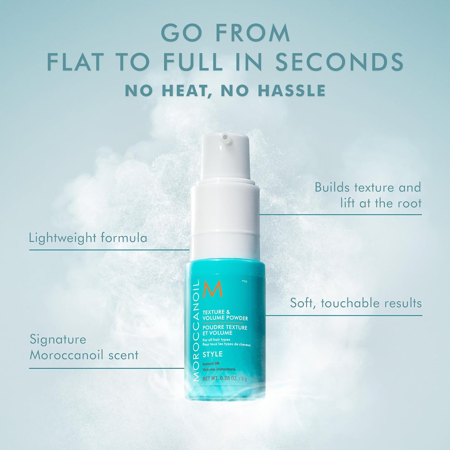 Moroccanoil Texture & Volume Powder, 0.28 Fl. Oz.