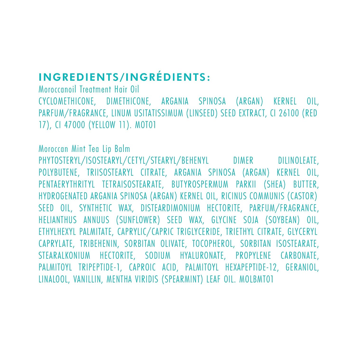 Moroccanoil Shine Suite Stocking Stuffer