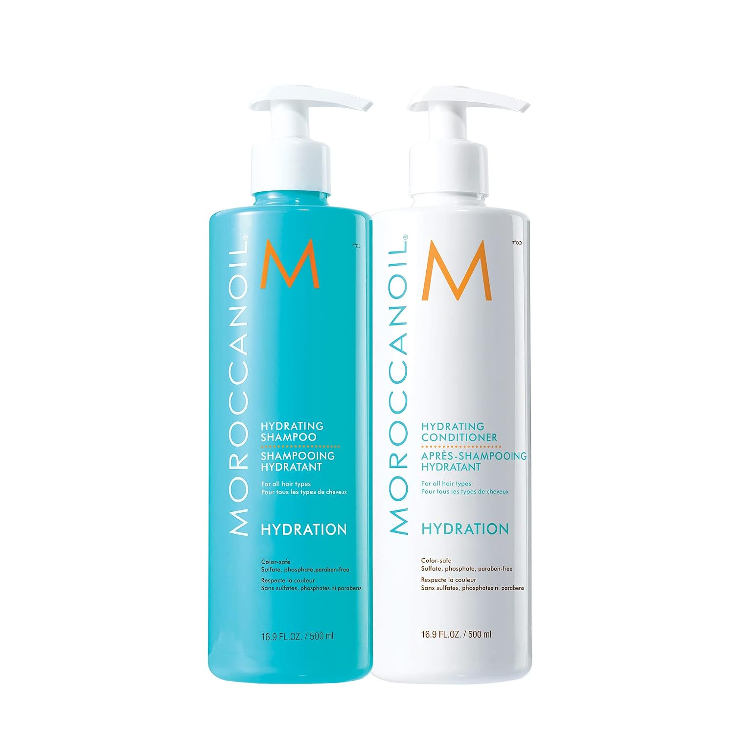 Moroccanoil Hydrating Shampoo & Conditioner, 16.9 Fl. Oz.