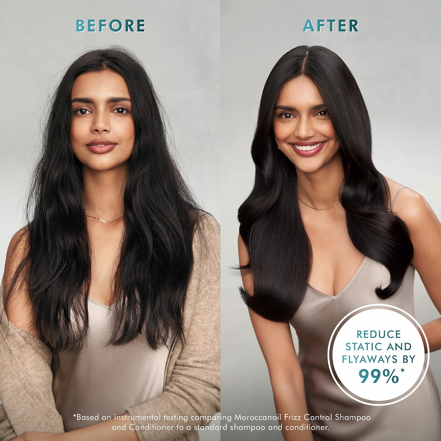 Moroccanoil Frizz Control Shampoo &Conditioner, 16.9 Fl. Oz.