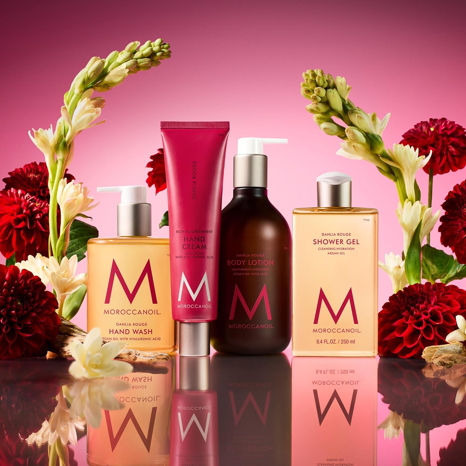 Moroccanoil Hand Wash & Shower Gel Dahlia Rouge