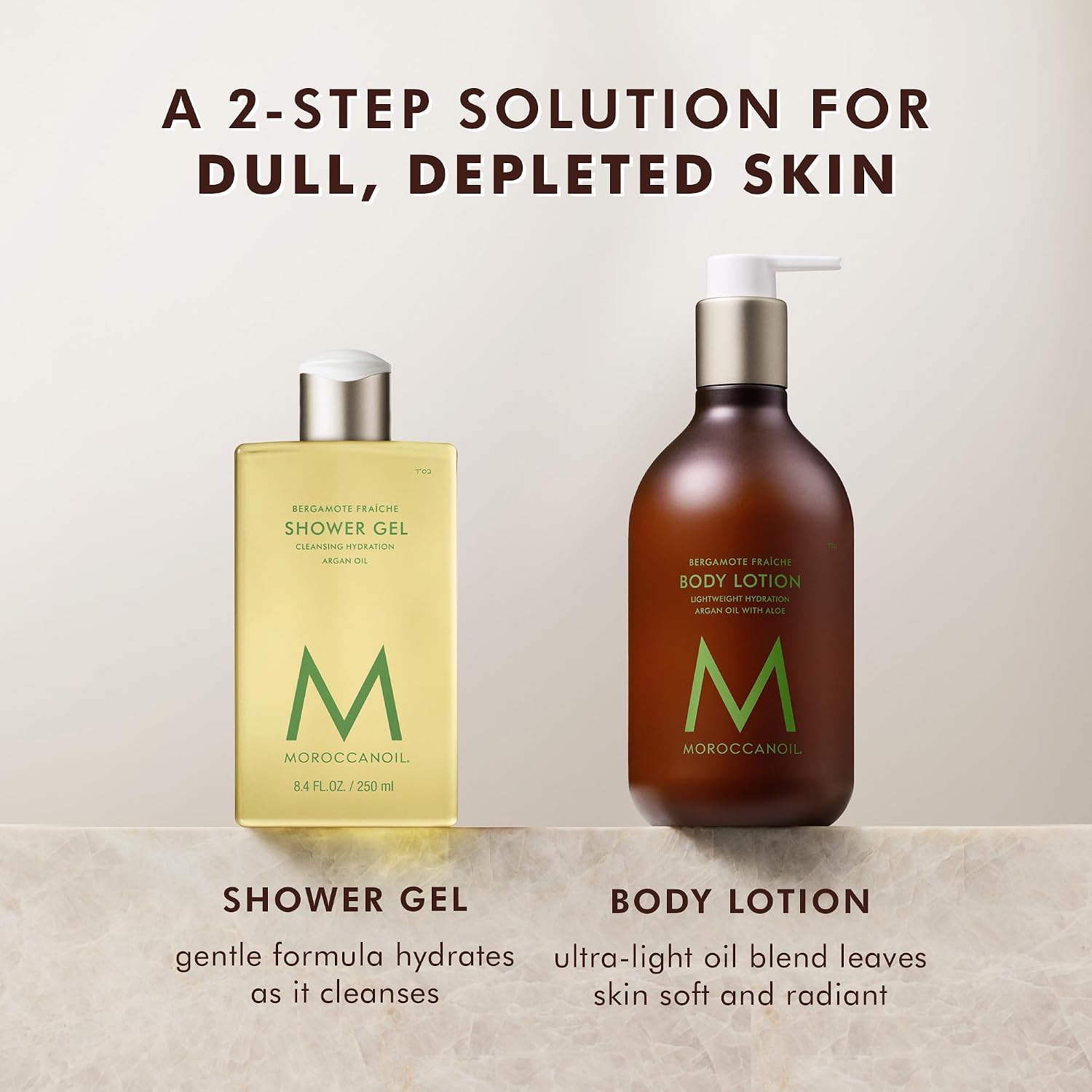 Moroccanoil Shower Gel & Body Lotion Bergamote Fraiche