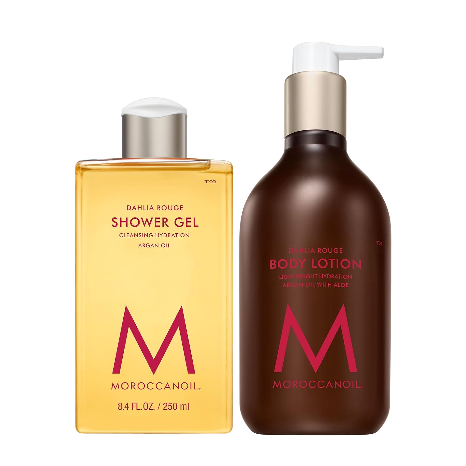 Moroccanoil Shower Gel & Body Lotion Dahlia Rouge